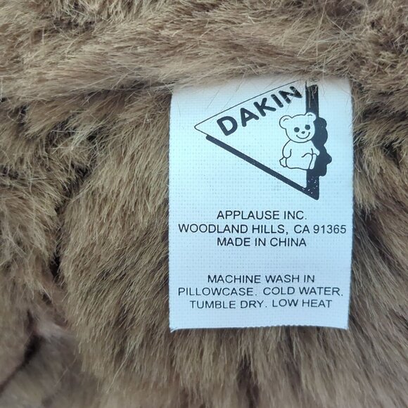 Lou Rankin Friends Jasper Plush Stuffed Brown Bear Animal Dakin Applause 2000s - Picture 12 of 14